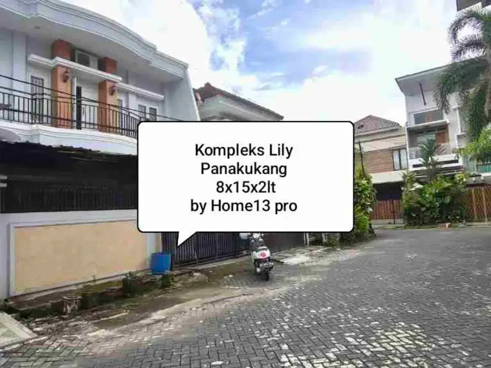 Rumah Panakukang Kompleks Lily depan Mall, dekat Pettarani Hertasning Boulevard