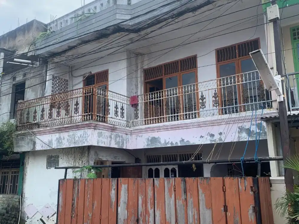 Dijual cepat rumah 3 lantai di perumahan bulak macan permai,harapan jaya,Bekasi utara