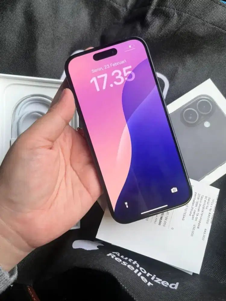 iPhone 16 Basic 128GB iBox Baru 1 minggu