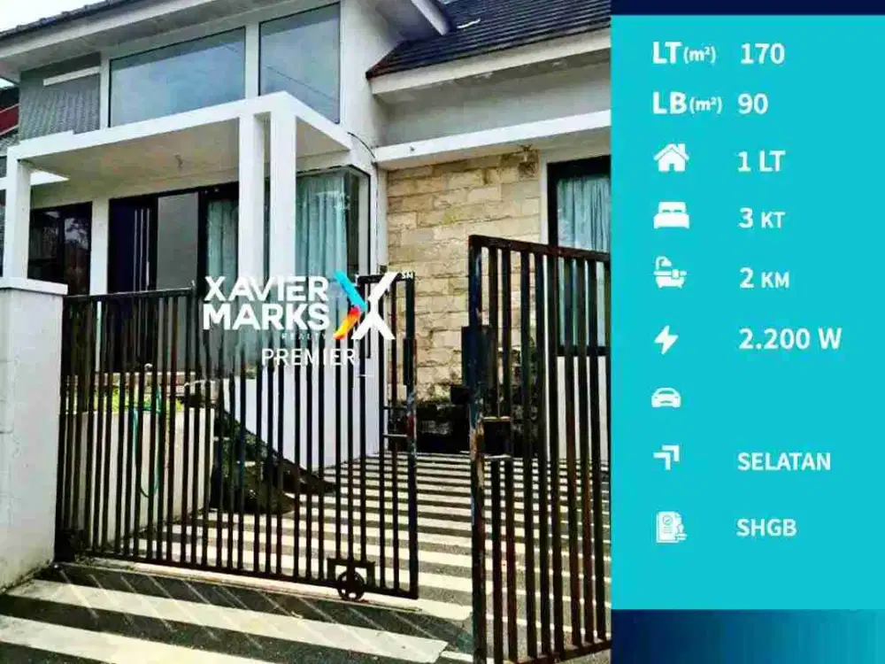 Dijual Rumah Modern Minimalis di Greenland, Tidar Malang