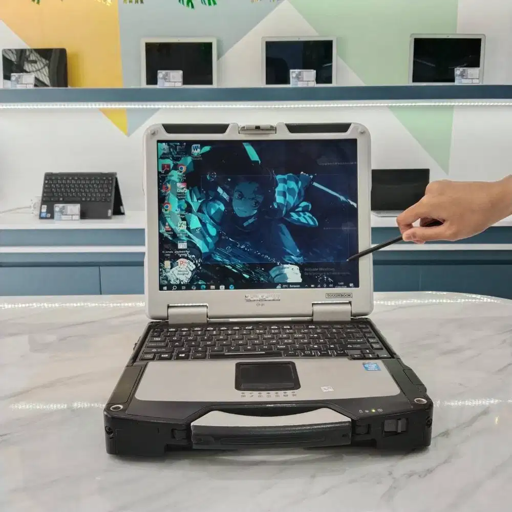 (CF31) LAPTOP Militer Tahan Banting Toughbook Ram 8GB SSD 128 BISA COD