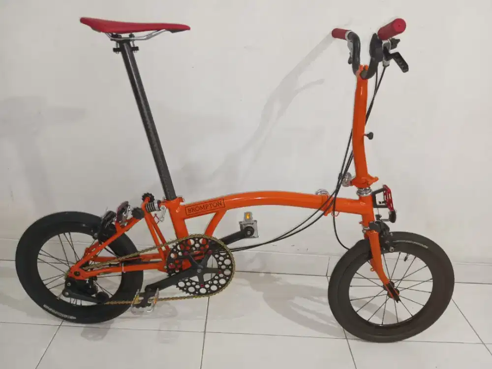 BROMPTON M3E 2019 External 3 speed upgrade sesuai gambar