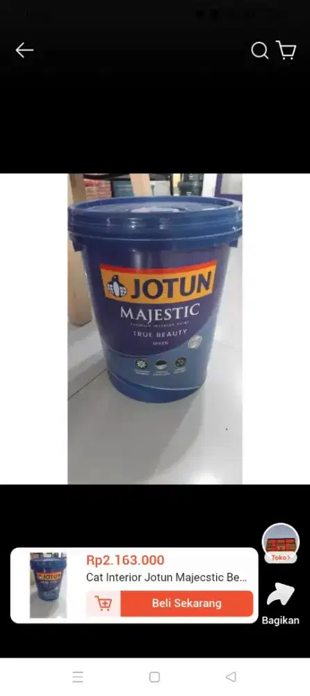 CAT TEMBOK INTERIOR MAJESTIC