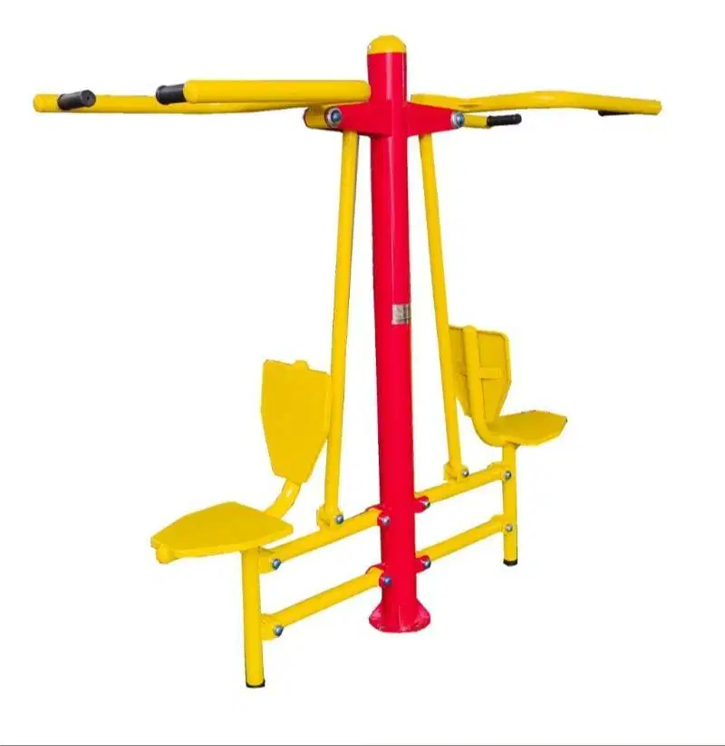 Alat Fitness Outdoor Perumahan & Instansi Lat Pull Down 2 Seat – Ready