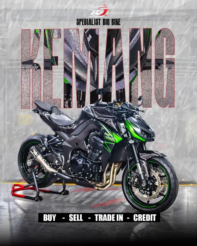 Kawasaki Z1000 Z 1000 Sugomi Nik 2023 KM 5000an Knalpot Austin Racing