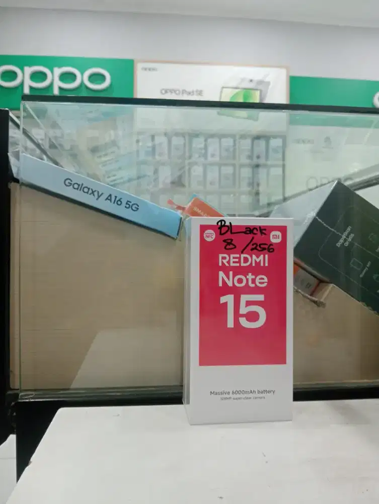 POCO REDMI NOTE 15 8/256 NEW MURAH GARANSI RESMI