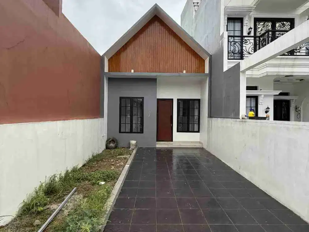 RUMAH BARU FINISHING DI KONTRAKAN BULANAN