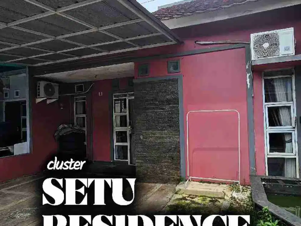 dijual rumah Furnished di setu residence tangsel