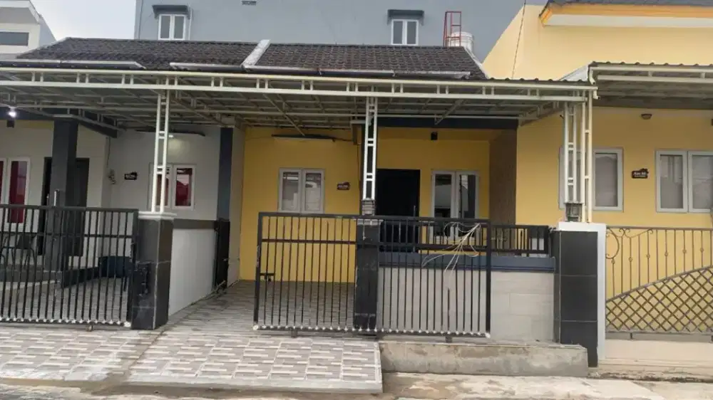 dikontrakan rumah di green pramuka lengkap dengan perabot