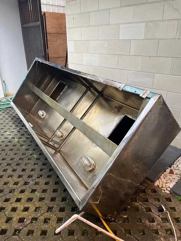 Hood Exhaust kitchen. cerobong asap dapur Bekas