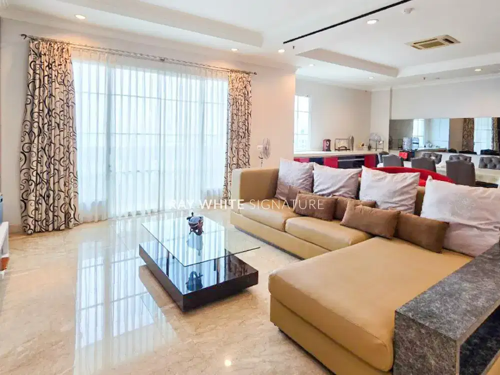 Unit 4BR Apartemen Belleza dengan lokasi strategis
