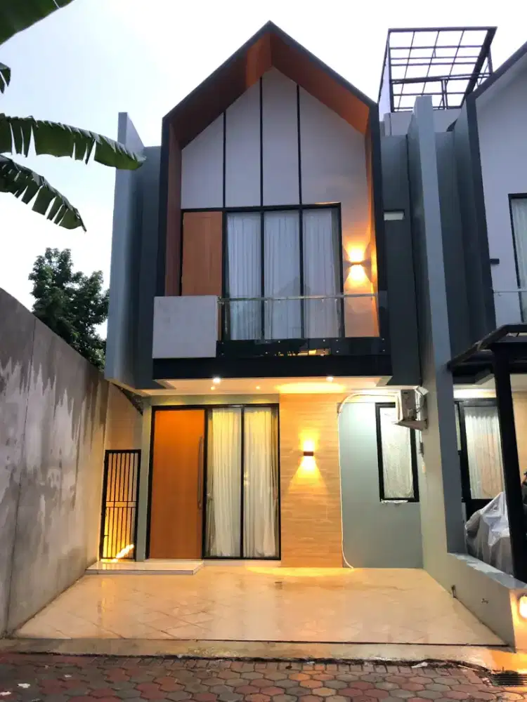 Rumah Mewah Scandinavian Modern