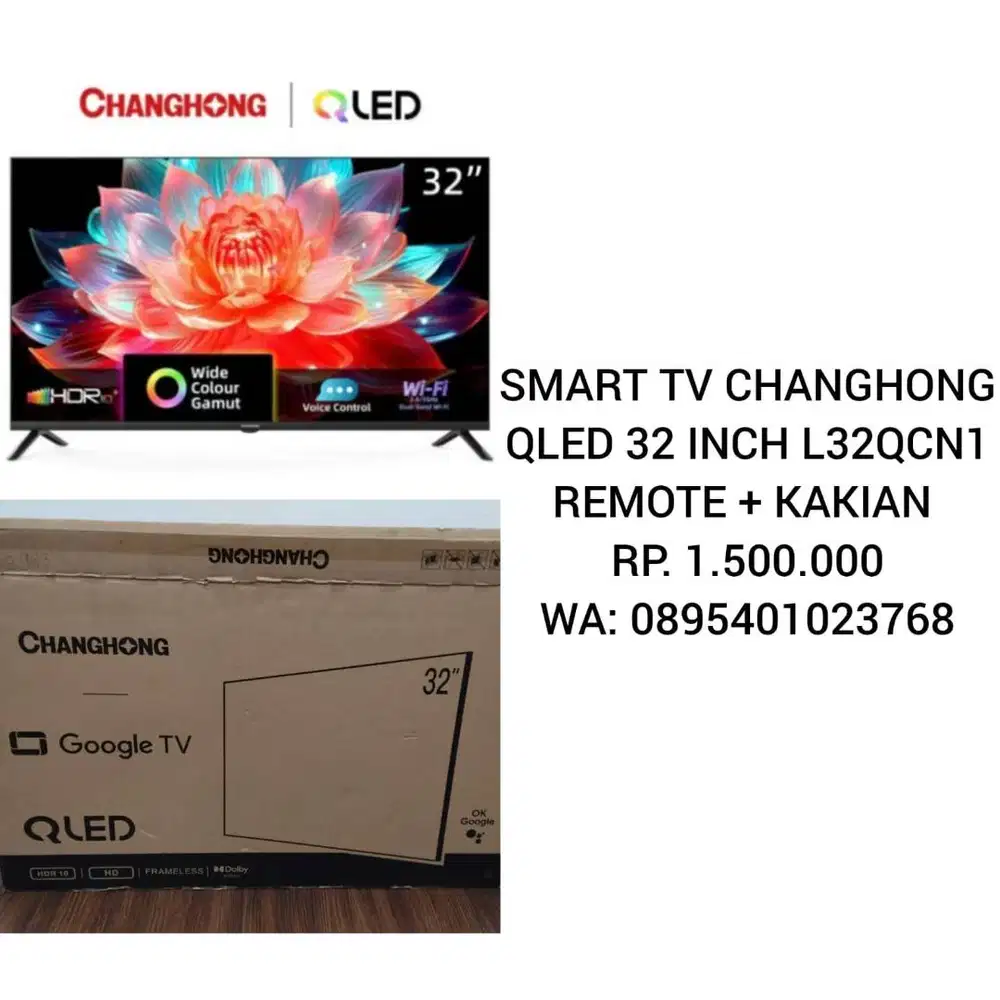 SMART TV QLED Changhong 32 Inch L32QCN1