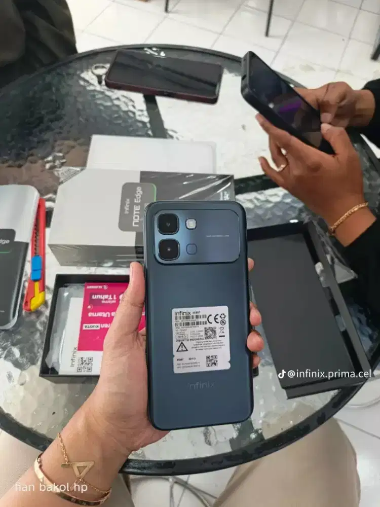 Ready kawan infinix note edge new