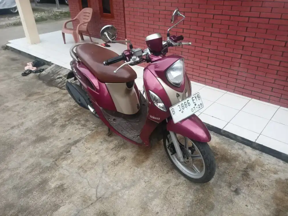 Fino 125 2018 orisinil pajak Depok hidup