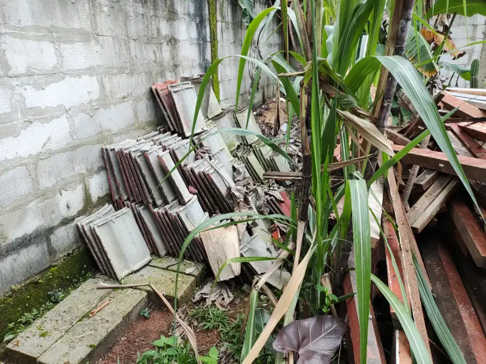 Genteng & Kaso bekas ganti atap baja ringan