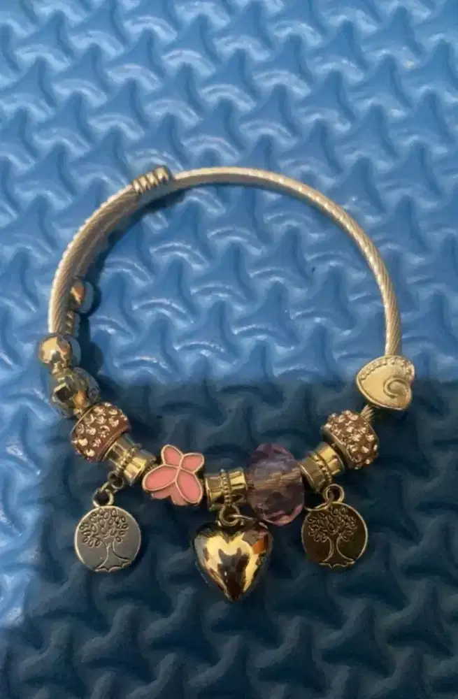 Gelang Titanium Aesthetic Anti Karat, Bekas Gratis