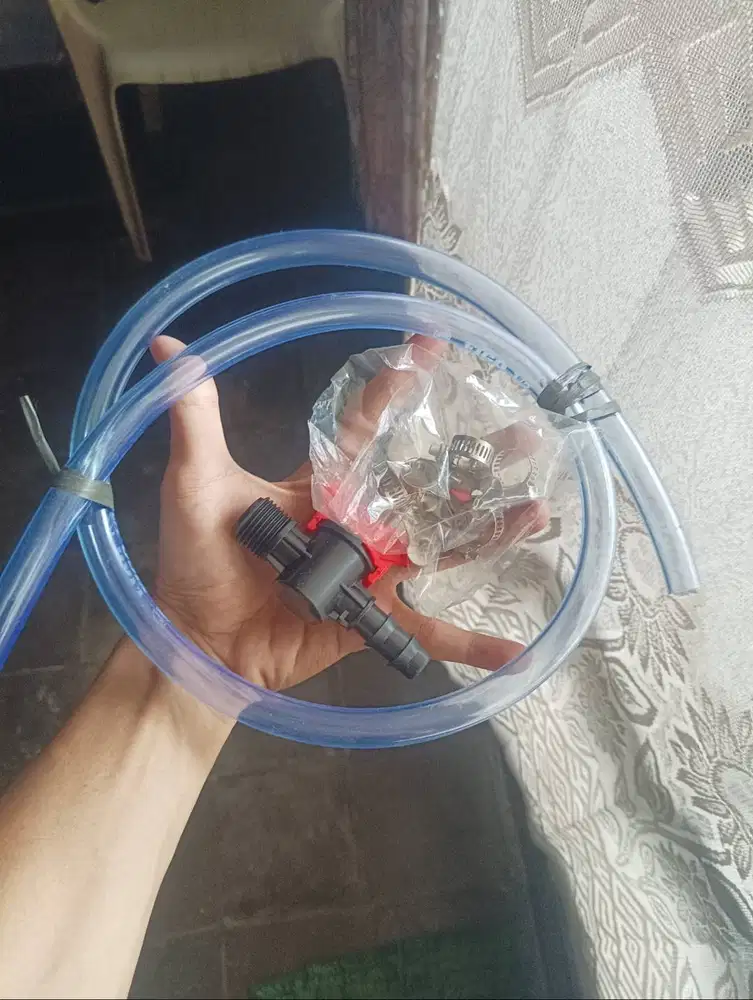 Selang Aquarium Kran klem