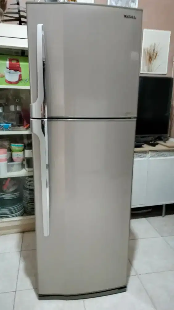 Kulkas toshiba 2 pintu