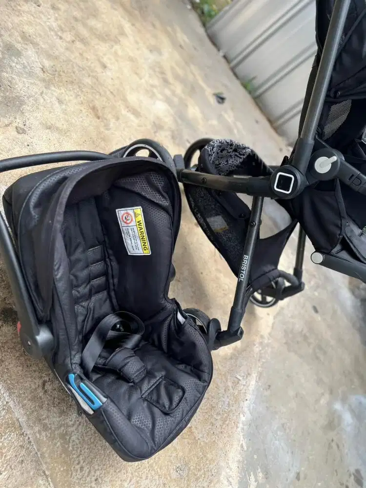 Stoller keith haring bristol & car seat baby