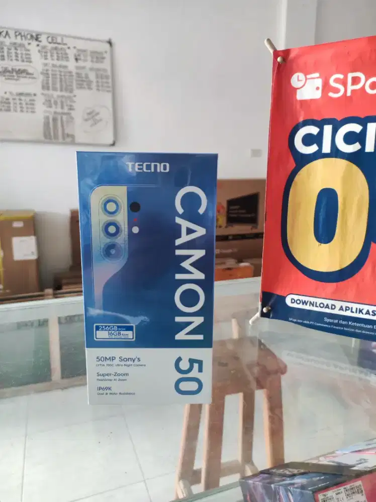 Tecno Camon 50 ram 8+8 16gb rom 256
