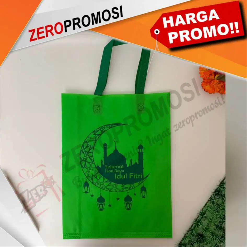 Souvenir Tas Spunbond Idul Fitri Bingkisan Lebaran
