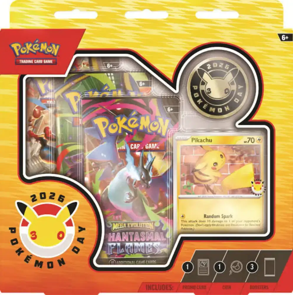 Pokemon Day Collection Box 2026 EN SV 30th Anniversary
