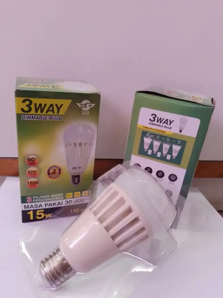 Lampu LED 3 way 15 watt