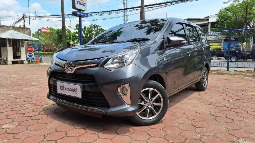 DP MURAH Toyota Calya 1.2 G Bensin-AT 2017 Abu-Abu CAFXD