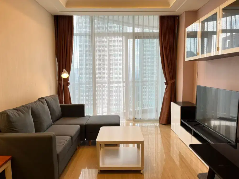 Dijual Cepat Apartment Southills Kuningan Jaksel Lb.72m2 Type 2Br