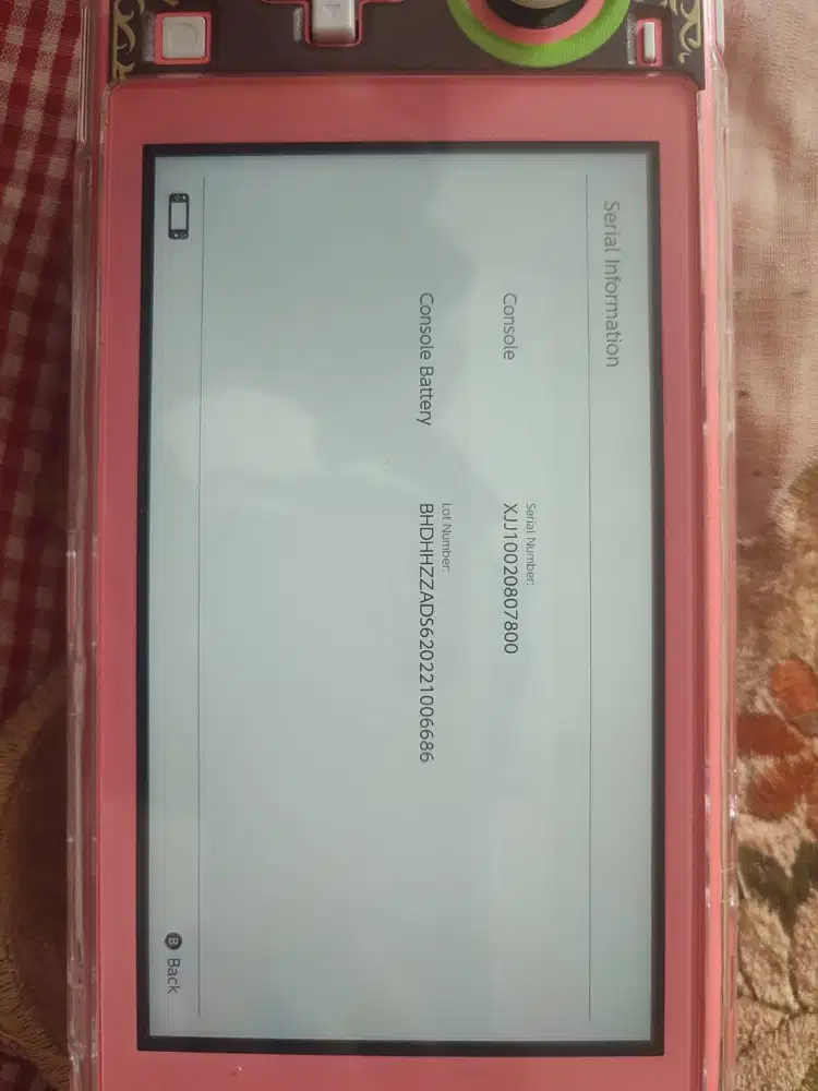 NINTENDO SWITCH LITE PINK OFW