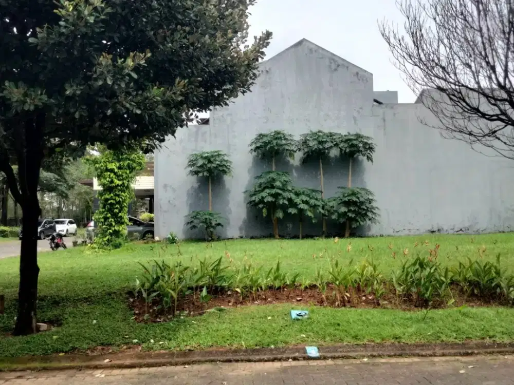 Kavling Hook 420m² Greenwich Park Sheffield BSD, Hadap Timur–Utara – 15,5 Jt/m² Nego