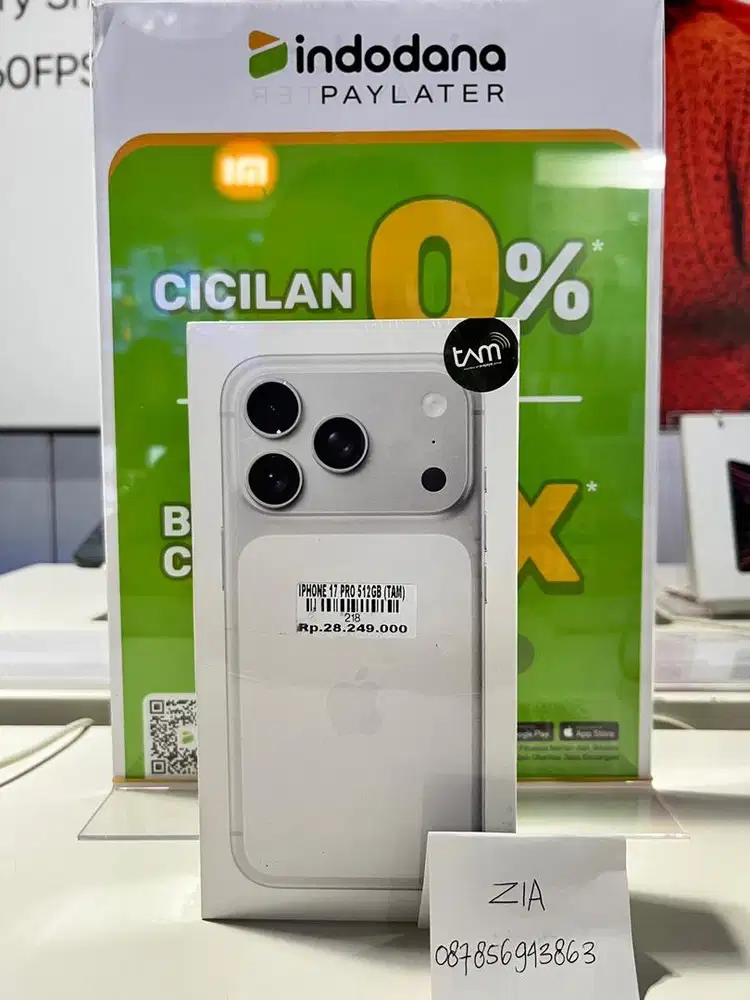 Iphone 17 pro 512gb ATLANTIS DAHSYAT