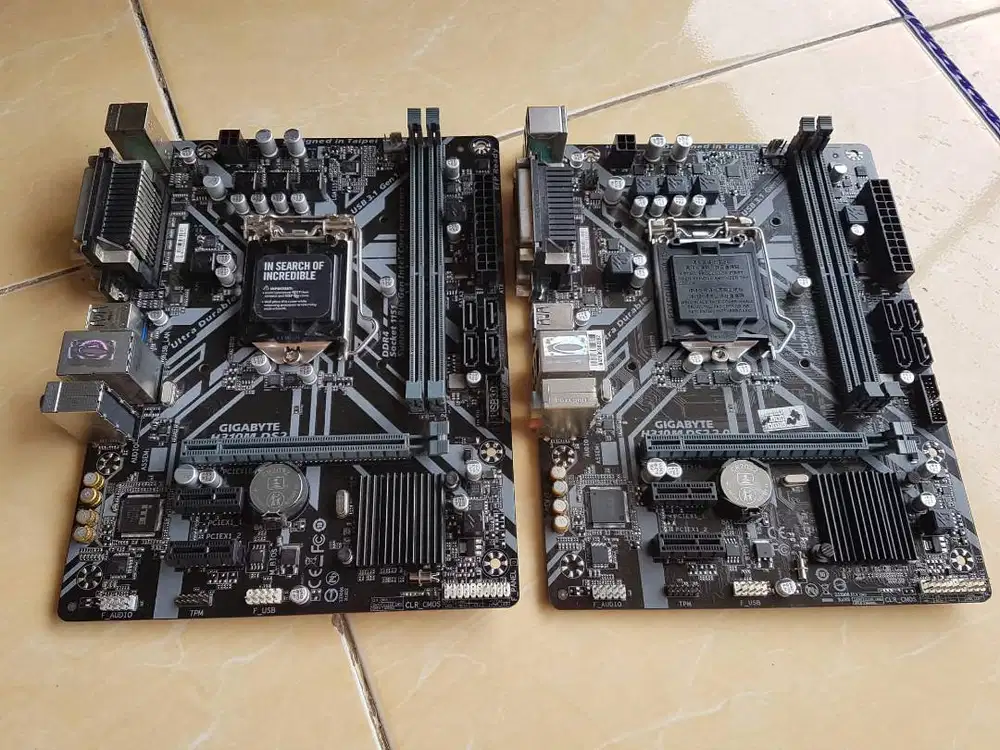 Motherboard Gigabyte H310M Intel Gen 8 dan 9 LGA 1151