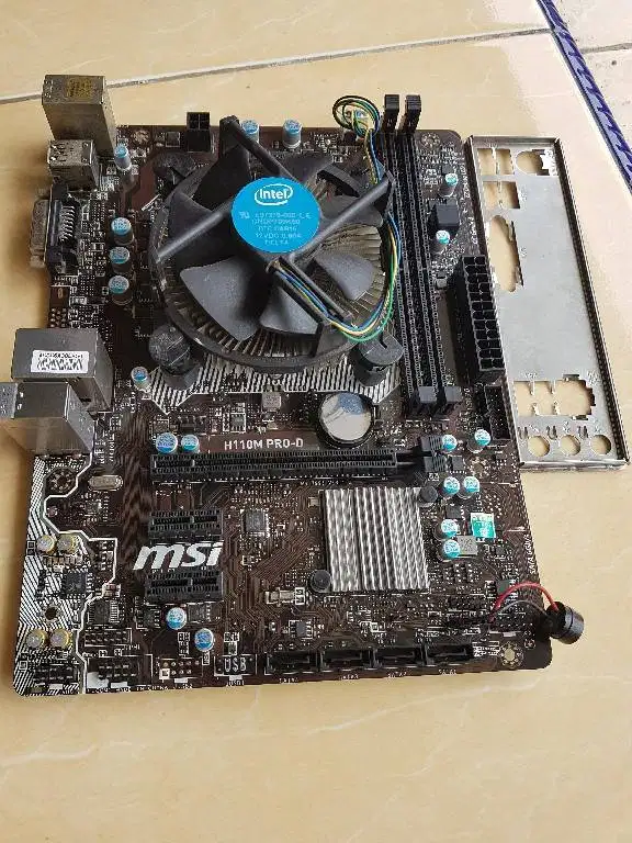 Sepaket intel G4560 | MSI H110M-Pro D