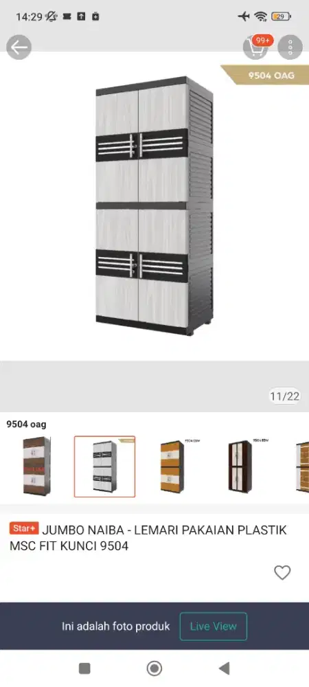 Dijual Lemari pakaian