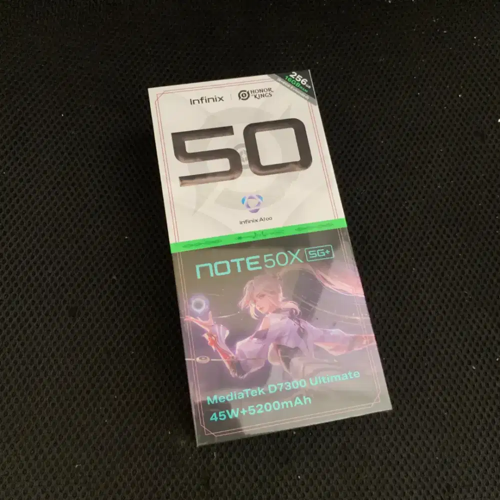 INFINIX NOTE 50X 5G RAM 8/256 GB (BARU, GARANSI RESMI)