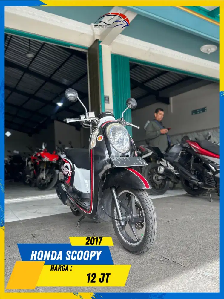 HONDA SCOOPY 2017 GASSKEUN BOSSKU HIKMAH MOTOR KEPUH MALANG