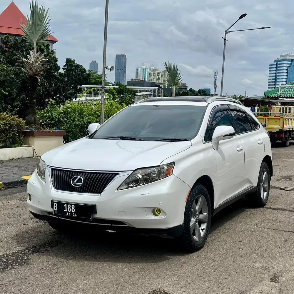 Lexus RX270 CBU HONGKONG Version Sunroof NIK 2011 White On Black
