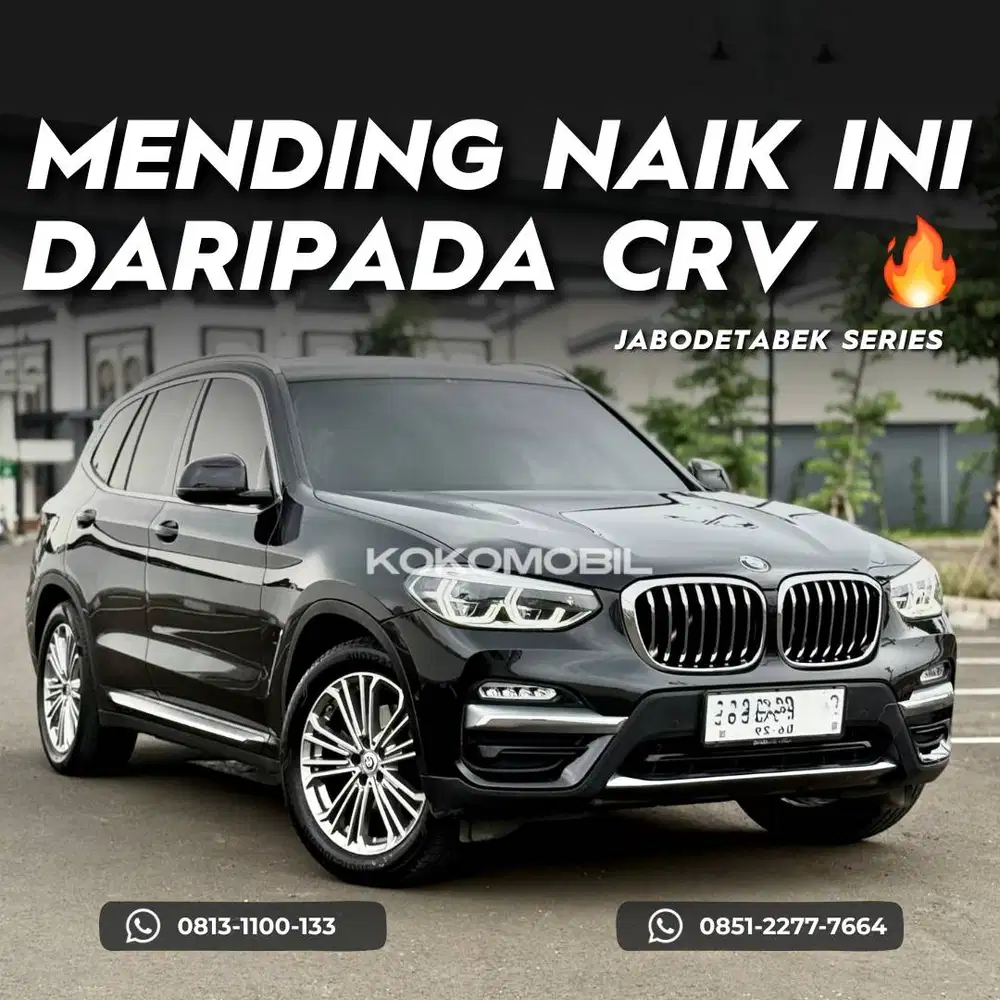 BMW X3 X-DRIVE 2.0I LUXURY LINE 2019