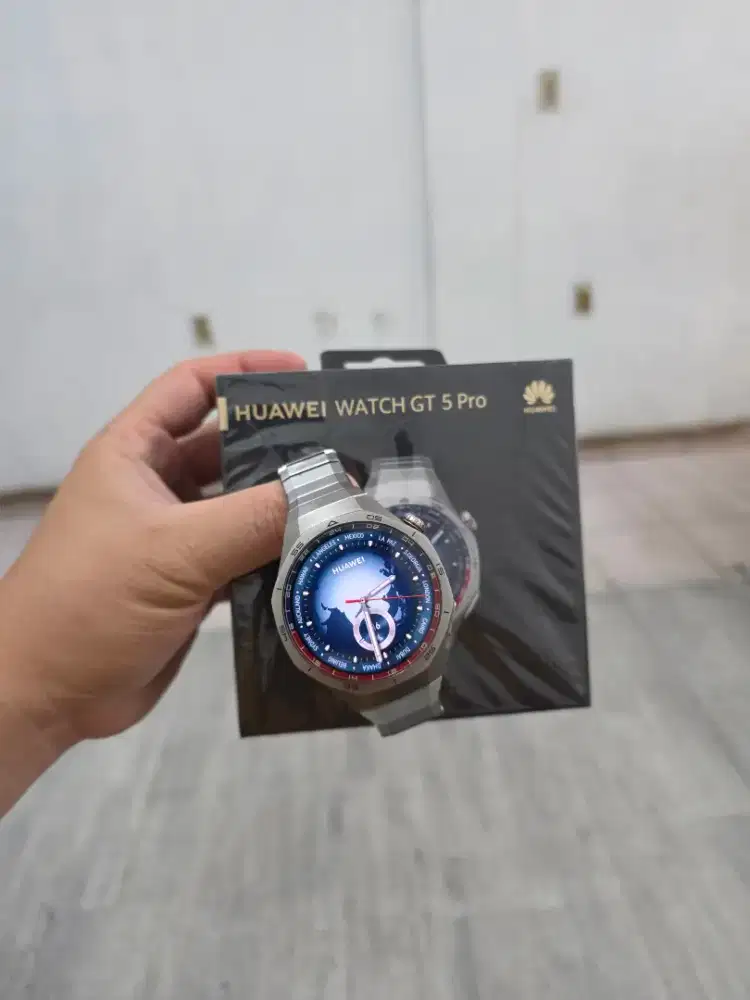 Huawei Watch GT 5 Pro titanium 46mm - Resmi #Relax