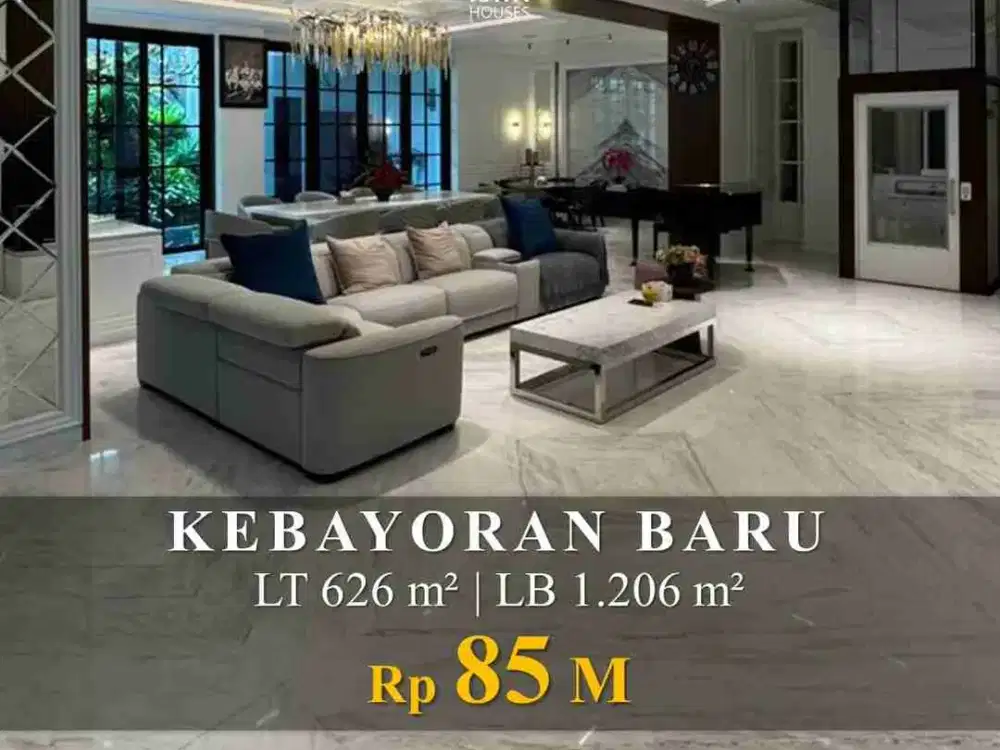Rumah di Dharmawangsa Dijual di Kebayoran Baru