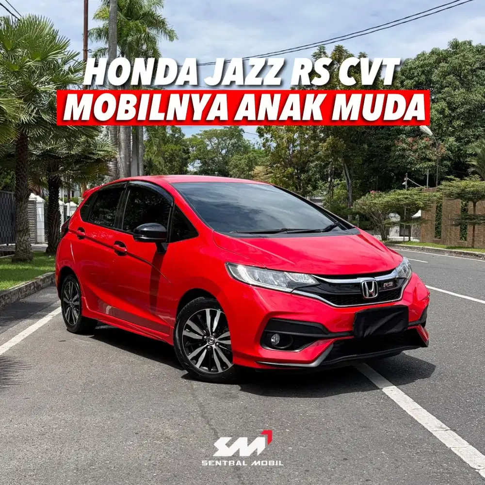 Honda Jazz Rs Cvt At Matic Merah 2018