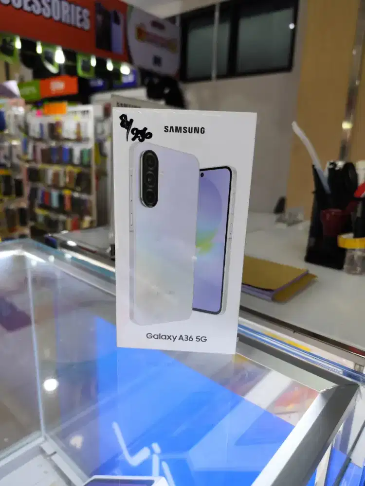 Resmii!! Samsung A36 5g 8/256 Lavender & black