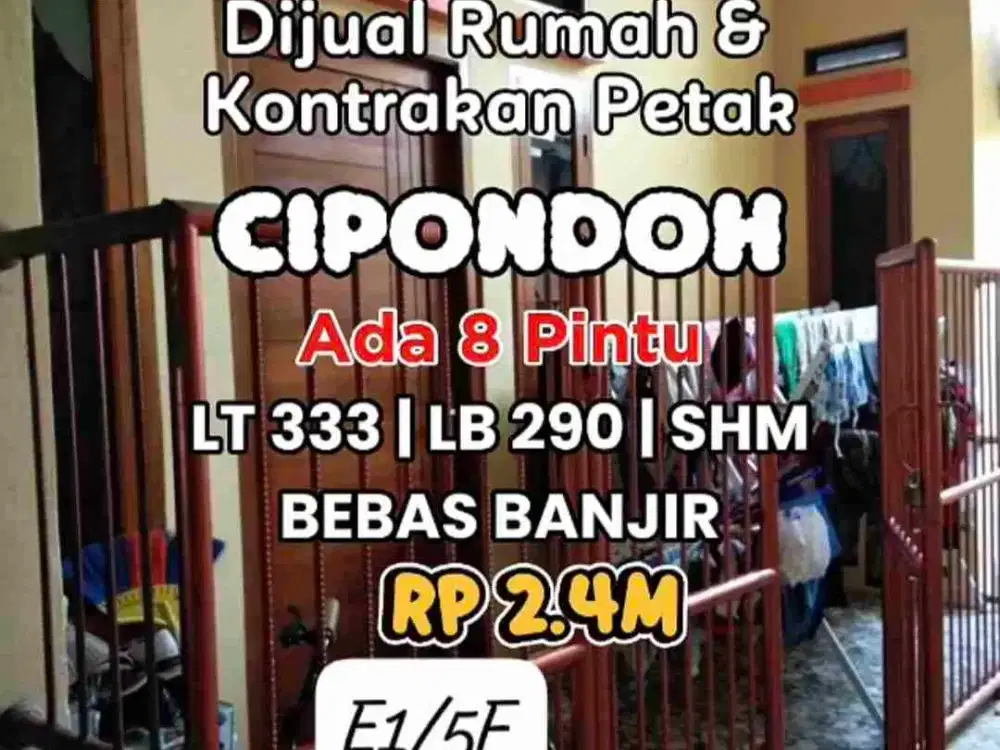 Wilson Rumah kontrakan dekat pasar sipon cipondoh
