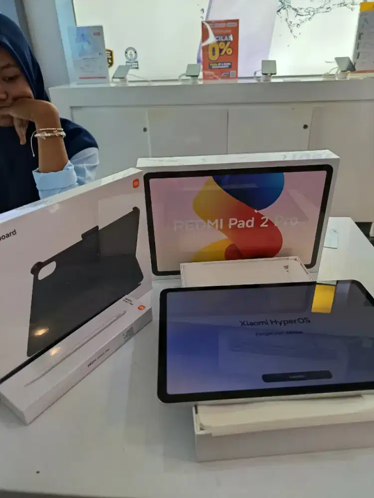 Redmi Pad 2 Pro 8/255 Lengkap keyboard dan pen