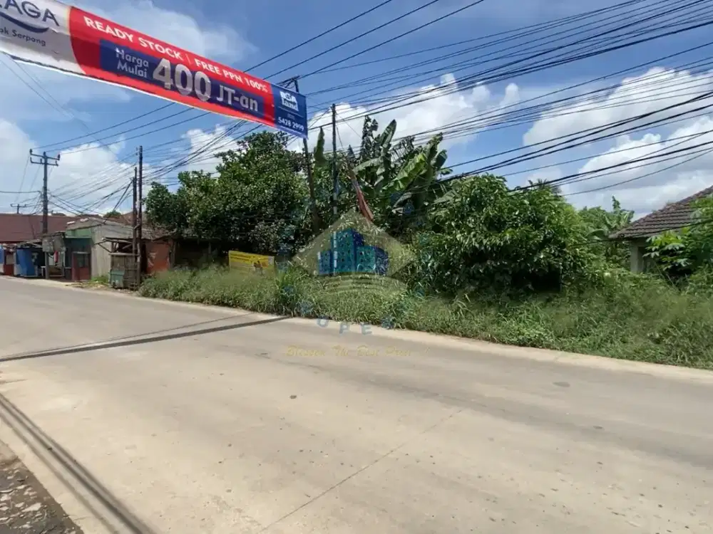 Dijual Tanah Di Jl Raya Rancaiyuh, Babat, Legok, Tangerang