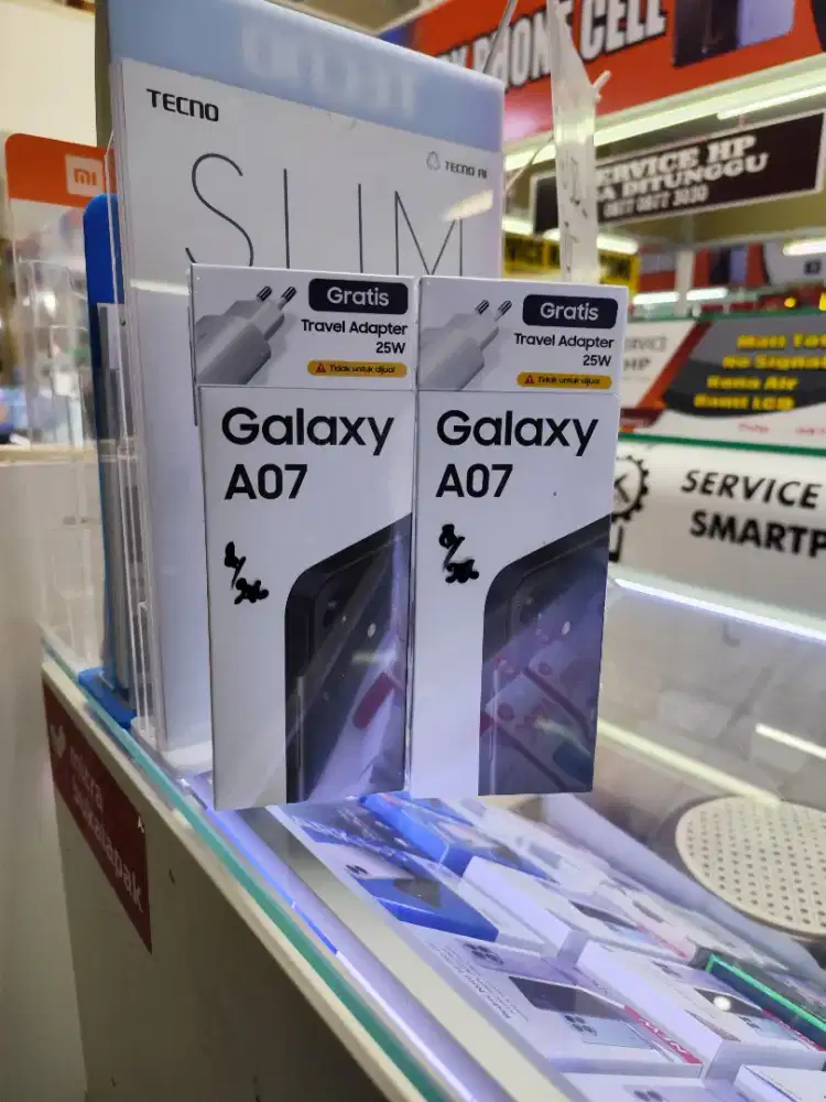 Resmii!! Samsung A07 8/256 Free adapter stok limitt