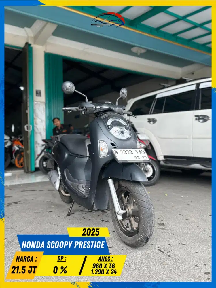 HONDA SCOOPY PRESTIGE 2025 CIAMIK MASZEHH HIKMAH MOTOR KEPUH MALANG