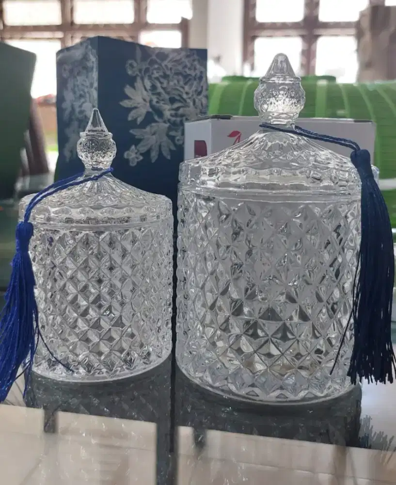 Crystal Jar Toples Kristal 36pcs Permen Candy